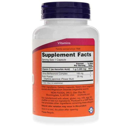 C-1000 with 100 Mg Bioflavonoids, NOW
